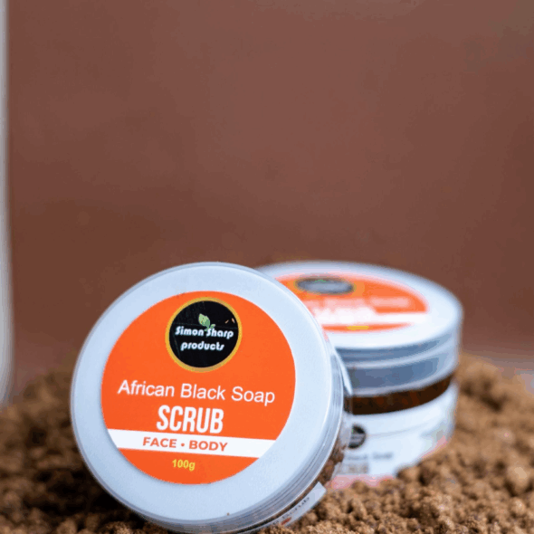 African Black Soap Scrub – 100g
